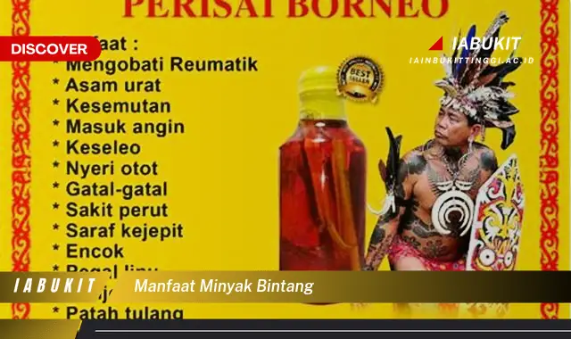 manfaat minyak bintang