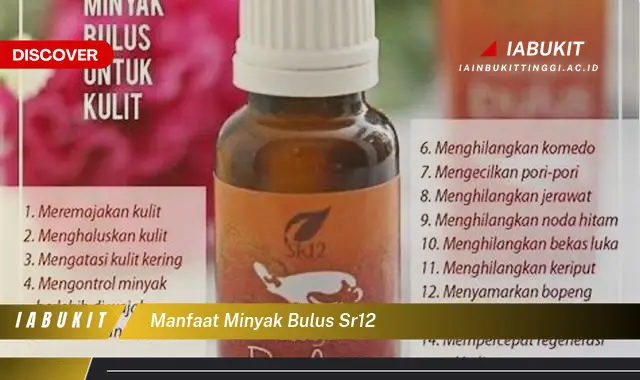 manfaat minyak bulus sr12 manfaat minyak bulus sr12