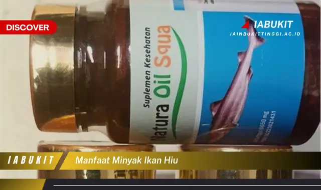 manfaat minyak ikan hiu