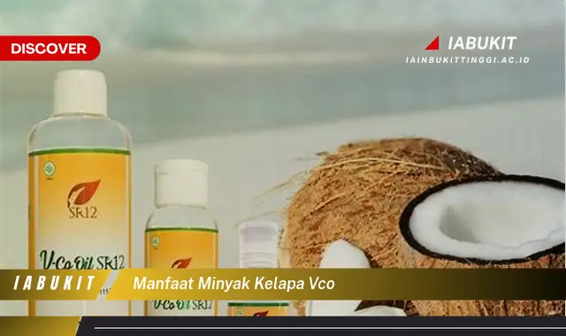 manfaat minyak kelapa vco