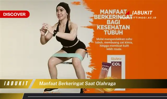 manfaat berkeringat saat olahraga