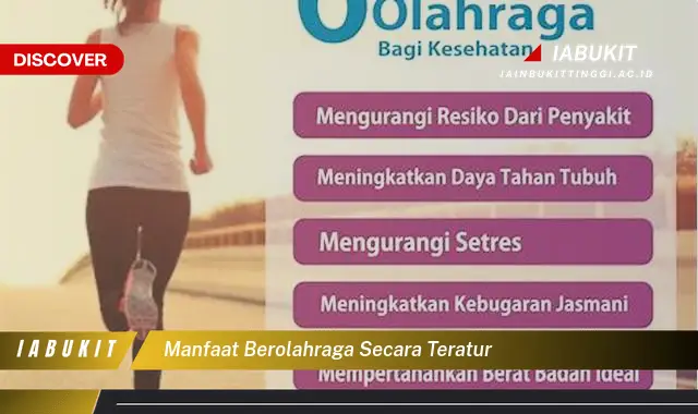 manfaat berolahraga secara teratur manfaat berolahraga secara teratur