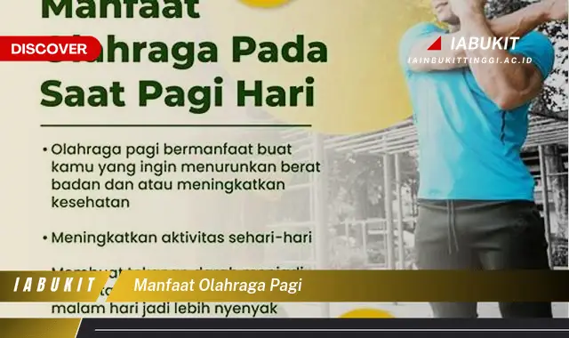 manfaat olahraga pagi manfaat olahraga pagi