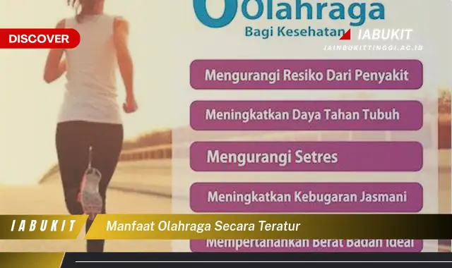 manfaat olahraga secara teratur