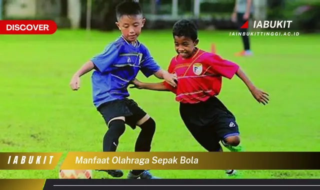 manfaat olahraga sepak bola