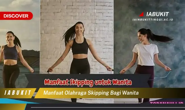 manfaat olahraga skipping bagi wanita