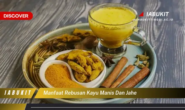 manfaat rebusan kayu manis dan jahe