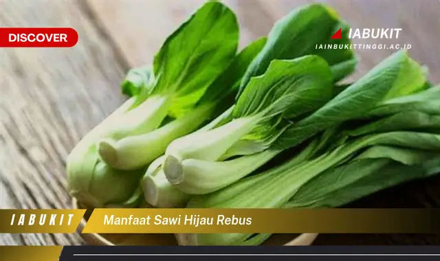 manfaat sawi hijau rebus