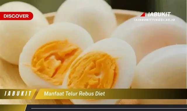 manfaat telur rebus diet