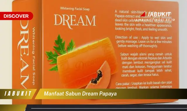 manfaat sabun dream papaya