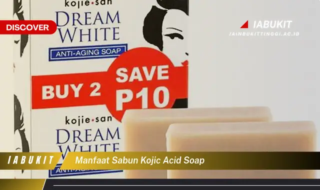 manfaat sabun kojic acid soap