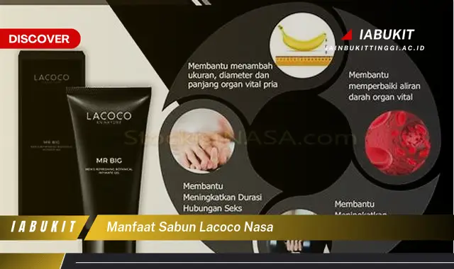manfaat sabun lacoco nasa