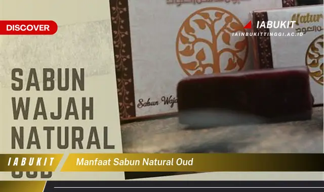 manfaat sabun natural oud