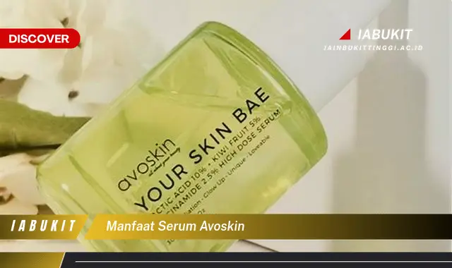 manfaat serum avoskin manfaat serum avoskin