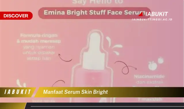 manfaat serum skin bright