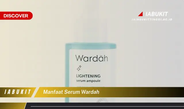 manfaat serum wardah