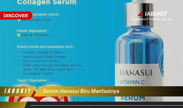 serum hanasui biru manfaatnya