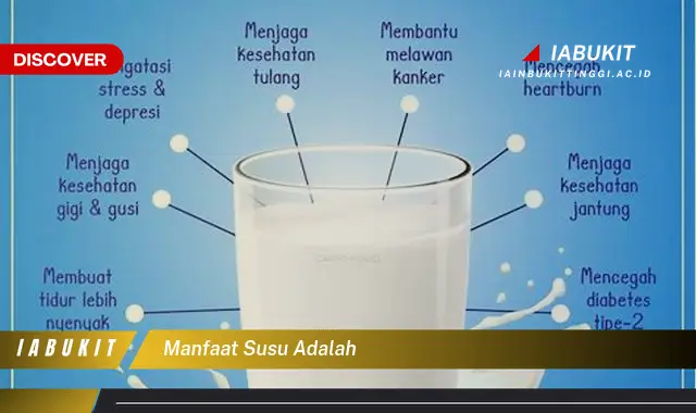 manfaat susu adalah