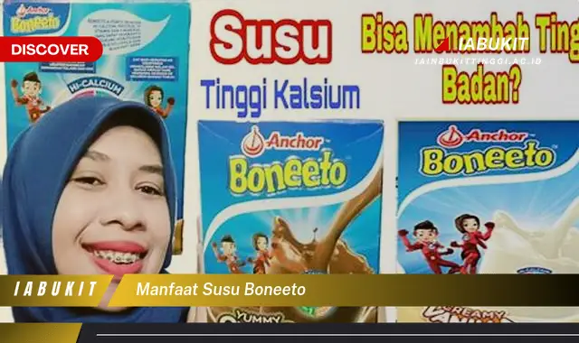 manfaat susu boneeto