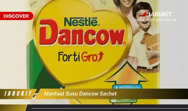 manfaat susu dancow sachet