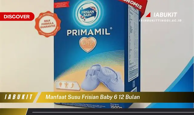 manfaat susu frisian baby 6 12 bulan