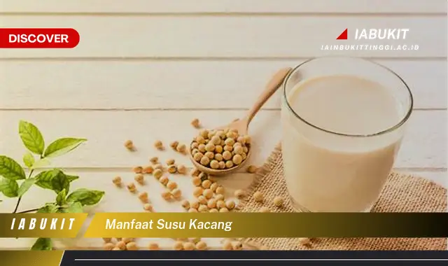 manfaat susu kacang