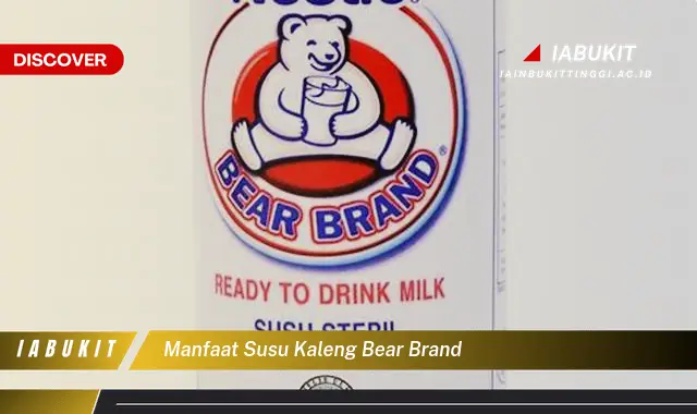 manfaat susu kaleng bear brand