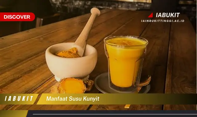 manfaat susu kunyit