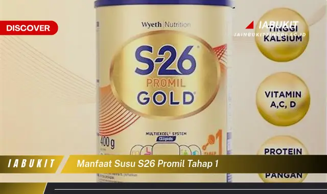 manfaat susu s26 promil tahap 1