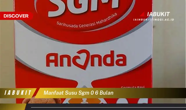 manfaat susu sgm 0 6 bulan