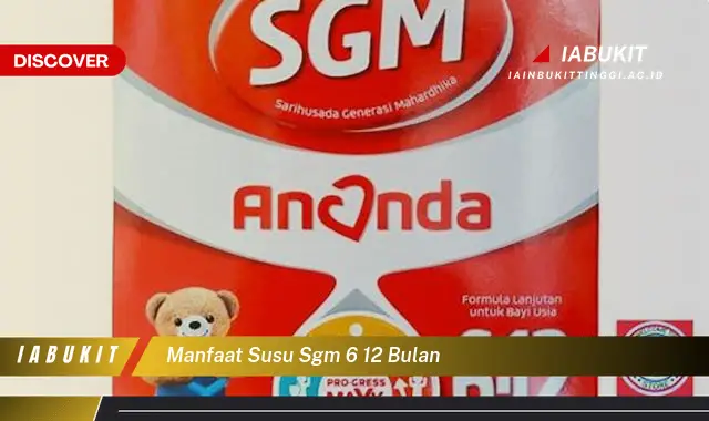 manfaat susu sgm 6 12 bulan