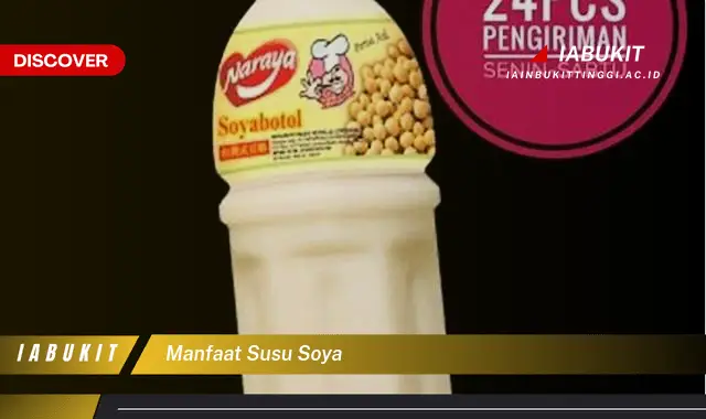 manfaat susu soya