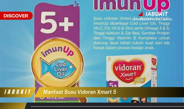 manfaat susu vidoran xmart 5