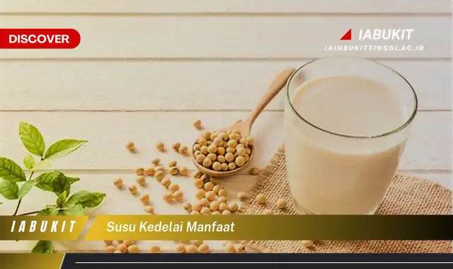 susu kedelai manfaat