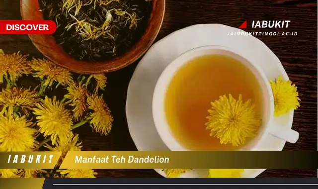 manfaat teh dandelion