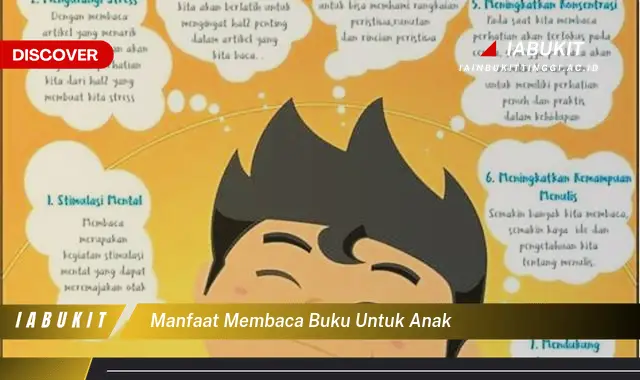 manfaat membaca buku untuk anak