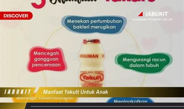 manfaat yakult untuk anak