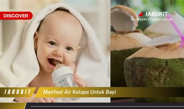 manfaat air kelapa untuk bayi manfaat air kelapa untuk bayi