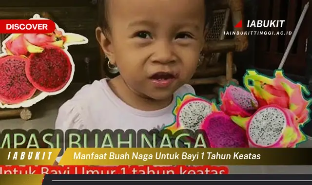 manfaat buah naga untuk bayi 1 tahun keatas