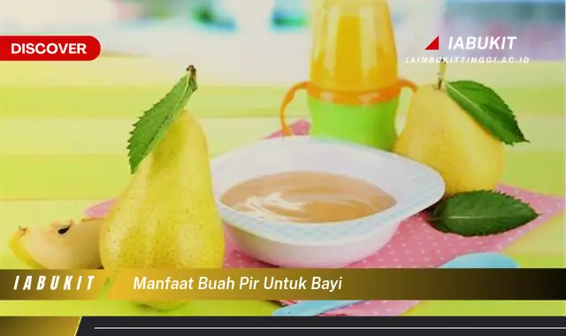 manfaat buah pir untuk bayi