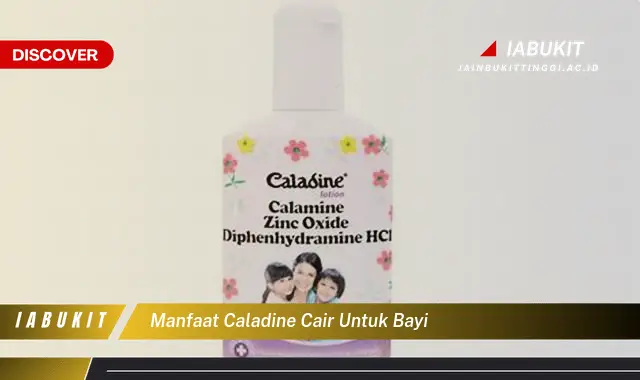 manfaat caladine cair untuk bayi