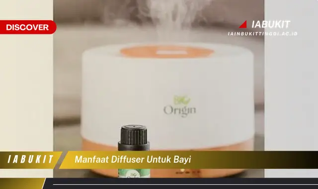 manfaat diffuser untuk bayi