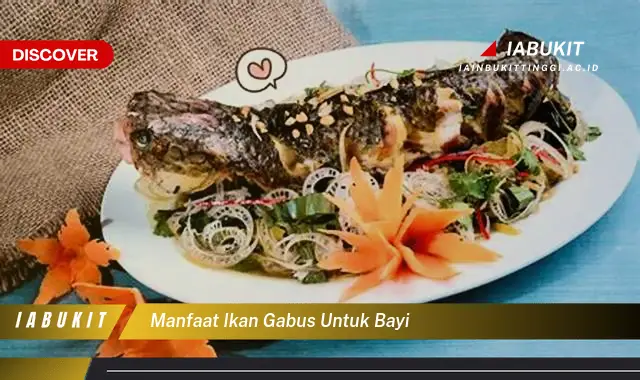 manfaat ikan gabus untuk bayi