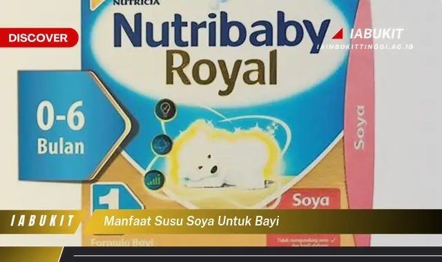manfaat susu soya untuk bayi manfaat susu soya untuk bayi