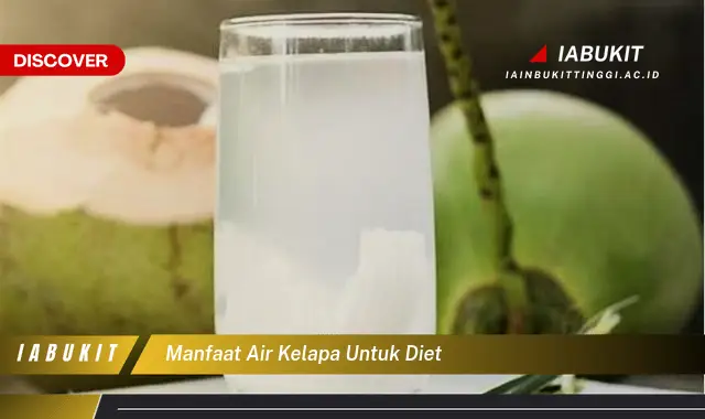 manfaat air kelapa untuk diet