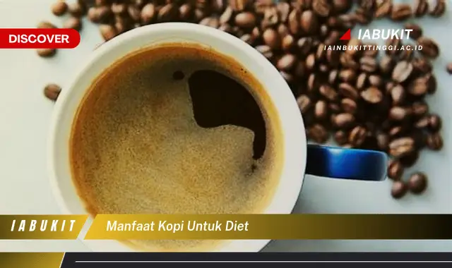 manfaat kopi untuk diet