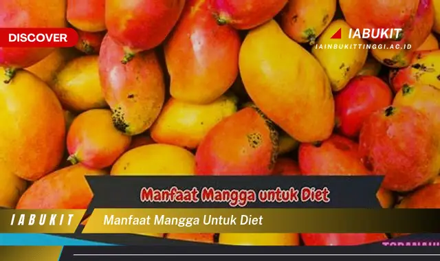 manfaat mangga untuk diet