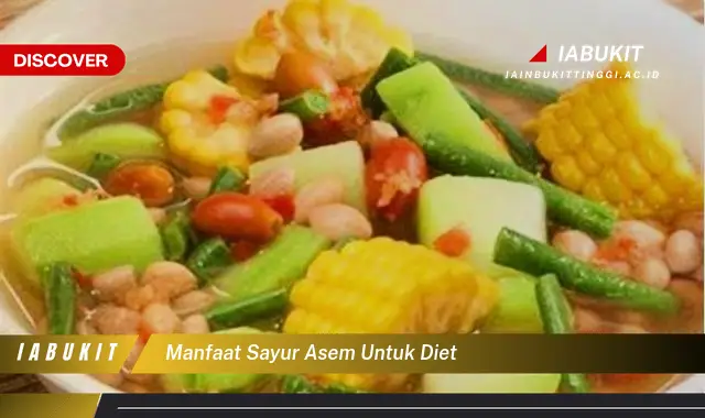 manfaat sayur asem untuk diet