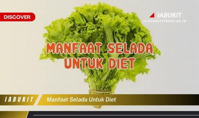manfaat selada untuk diet