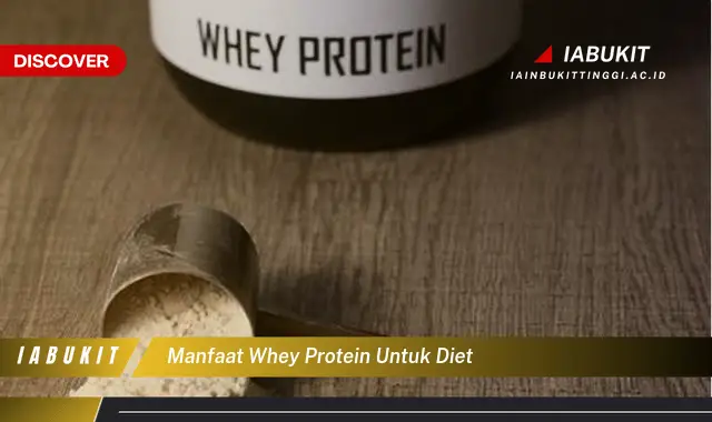 manfaat whey protein untuk diet